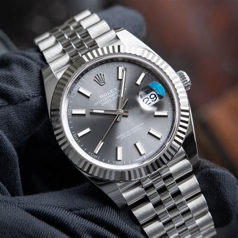 datejust rolex silver|rolex datejust 41mm silver dial.